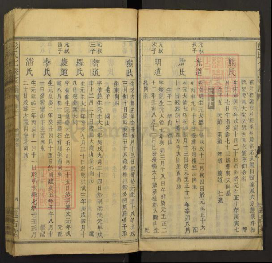 江西省彭氏族谱-彭氏七修家谱.pdf电子版插图4