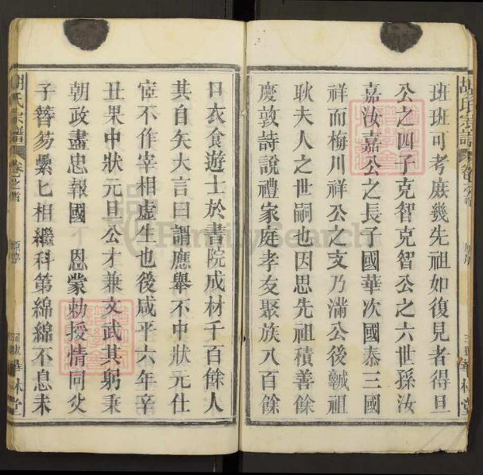 江西省胡氏族谱-胡氏族谱.pdf电子版插图3 江西省胡氏族谱-胡氏族谱.pdf电子版插图3