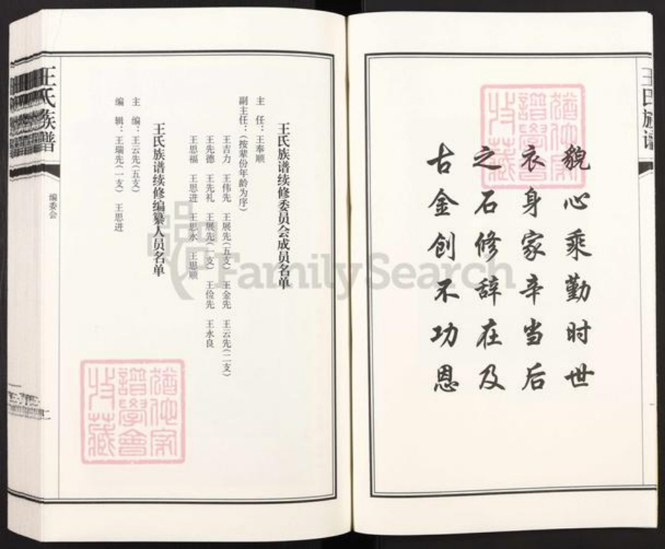 山东省青岛市城阳区城阳街道王氏五福堂族谱-王氏族谱.pdf电子版插图4