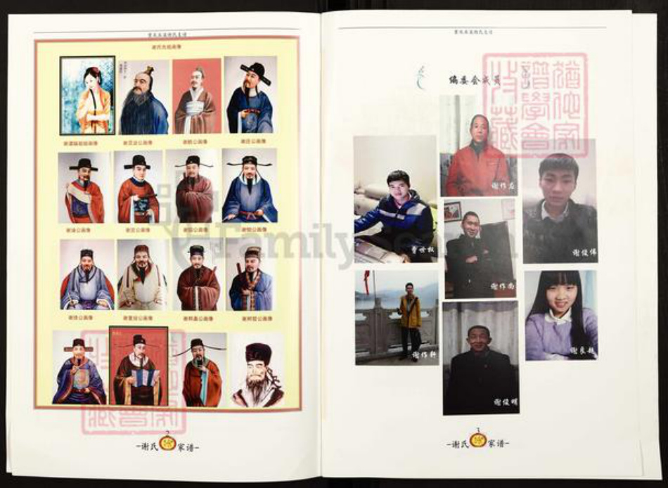 重庆市巫溪县重庆市大足区万古镇谢；谢氏族谱-谢氏家谱.重庆市巫溪县片区郁英公后裔支谱.pdf电子版插图2