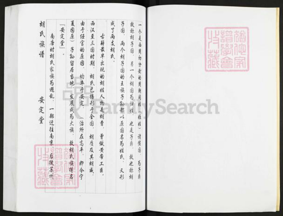 江苏省盐城市亭湖区胡氏安定堂族谱-胡氏家谱.pdf电子版插图2