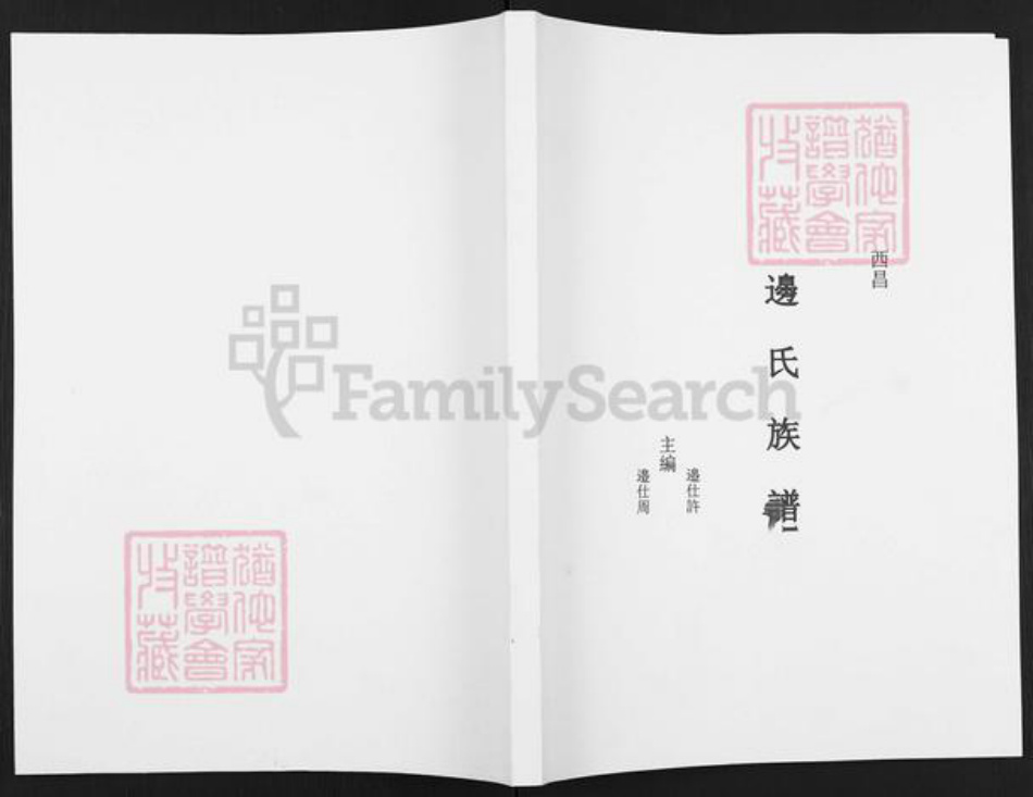 四川省攀枝花市四川省凉山彜族自治州西昌市边；边氏族谱-边氏族谱.pdf电子版