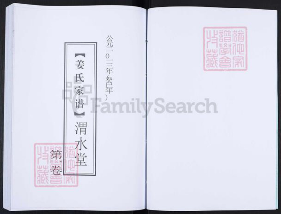 江苏省徐州市沛县杨屯镇姜氏渭水堂族谱-姜氏家谱.pdf电子版插图2