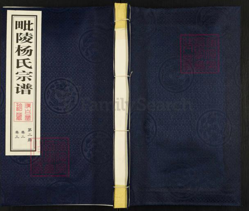江苏省常州市杨氏清白堂族谱-毗陵杨氏宗谱.pdf电子版