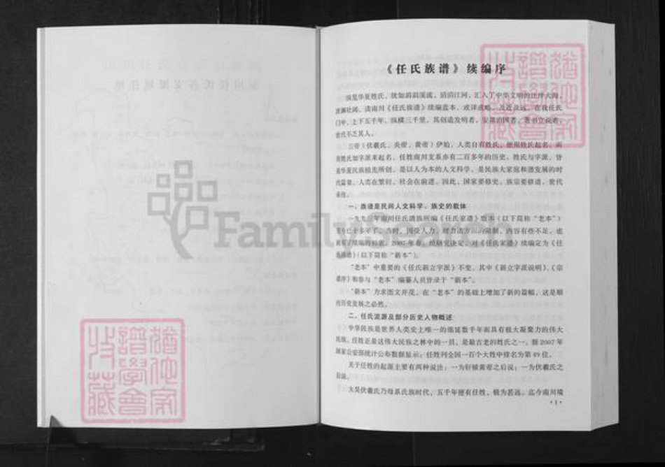 重庆市南川区任氏族谱-南川任氏族谱.pdf电子版插图1 重庆市南川区任氏族谱-南川任氏族谱.pdf电子版插图1