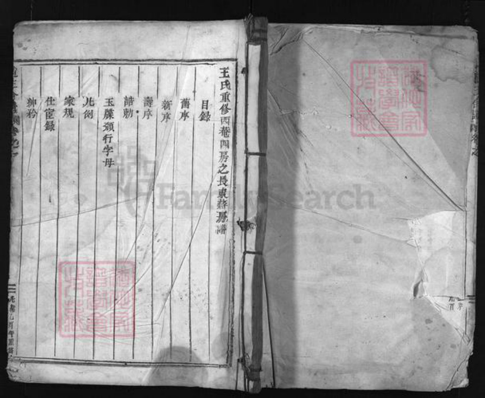 浙江省台州市仙居县王；赵氏族谱-赵王合谱 [残卷].pdf电子版插图1