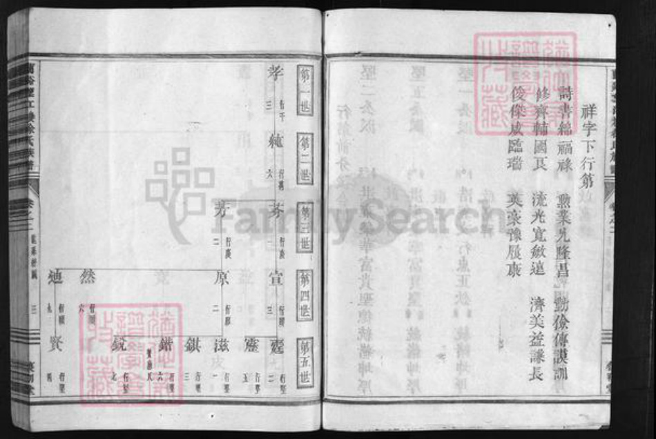 浙江省徐氏族谱-兰谿望江楼徐氏族谱 [残卷1卷].pdf电子版插图4