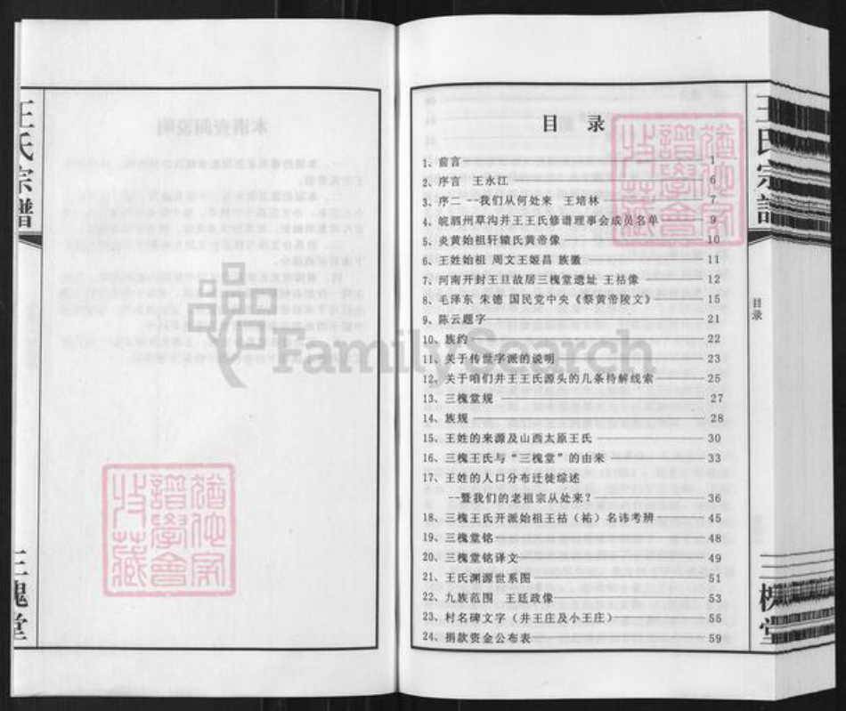 安徽省宿州市泗县草沟镇王氏三槐堂族谱-王氏宗谱.井王支谱.pdf电子版插图2