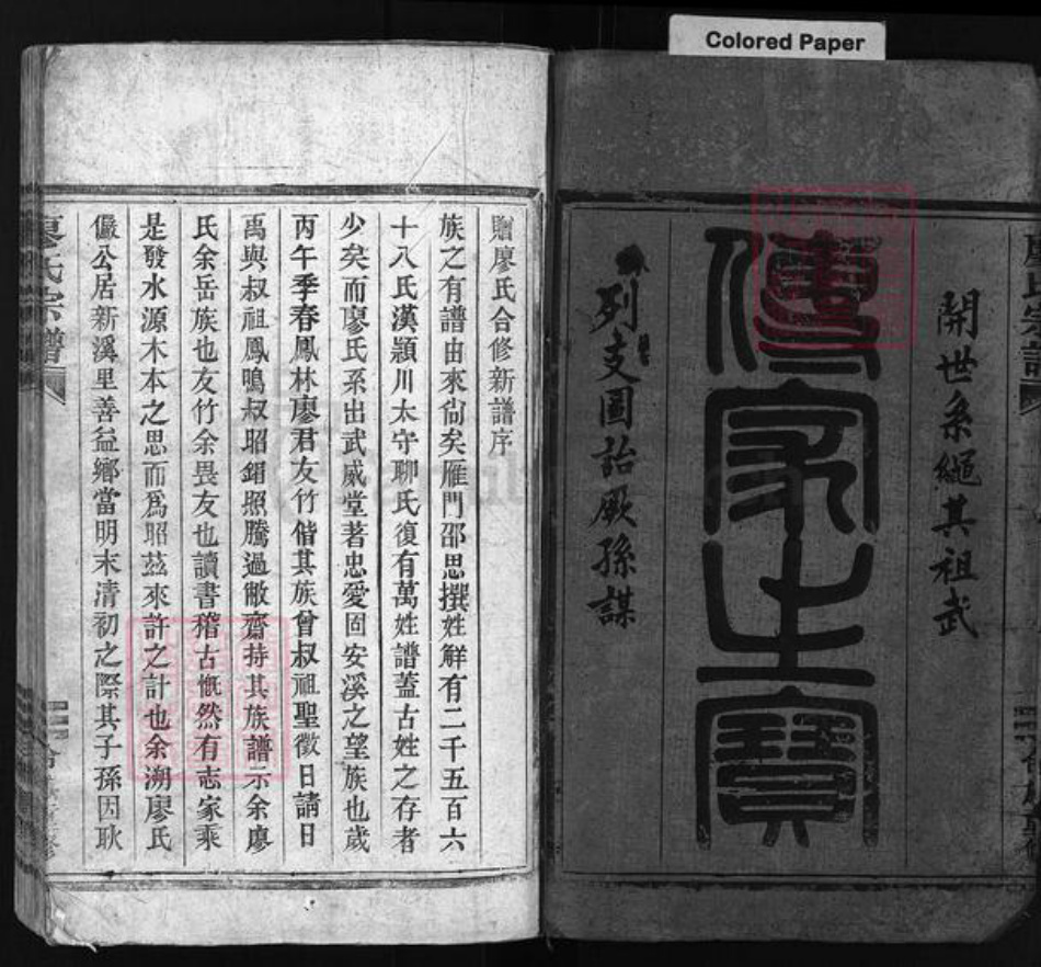 福建省泉州市安溪县廖氏族谱-廖氏宗谱 [不分卷].pdf电子版插图3