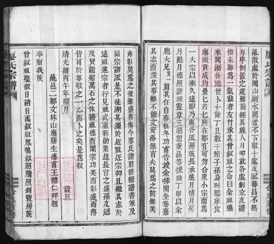 福建省泉州市安溪县廖氏族谱-廖氏宗谱 [不分卷].pdf电子版插图4