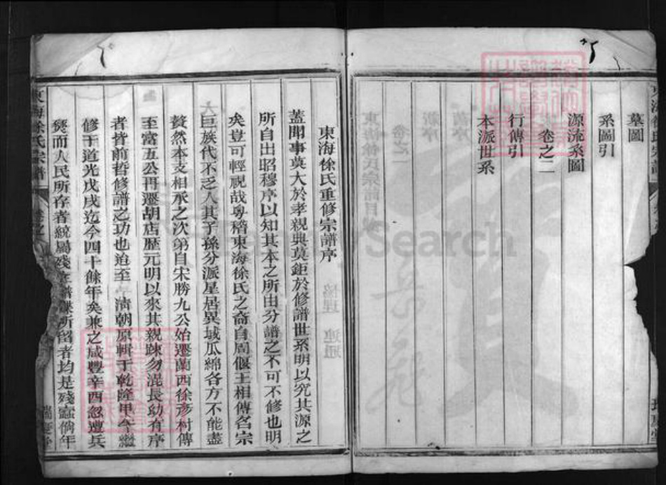 浙江省徐氏族谱-东海徐氏宗谱 [2卷].pdf电子版插图3