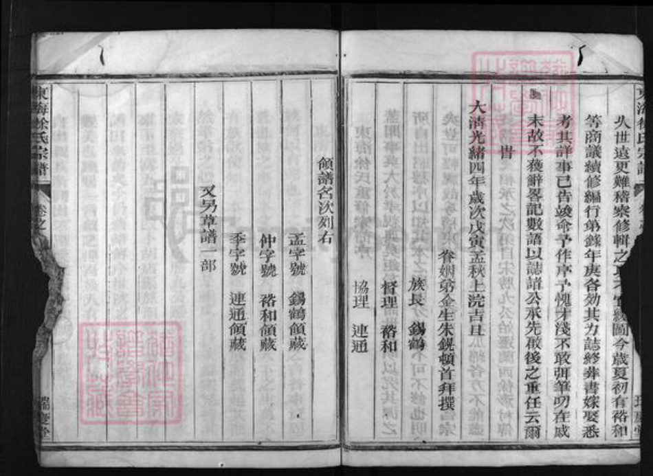 浙江省徐氏族谱-东海徐氏宗谱 [2卷].pdf电子版插图4