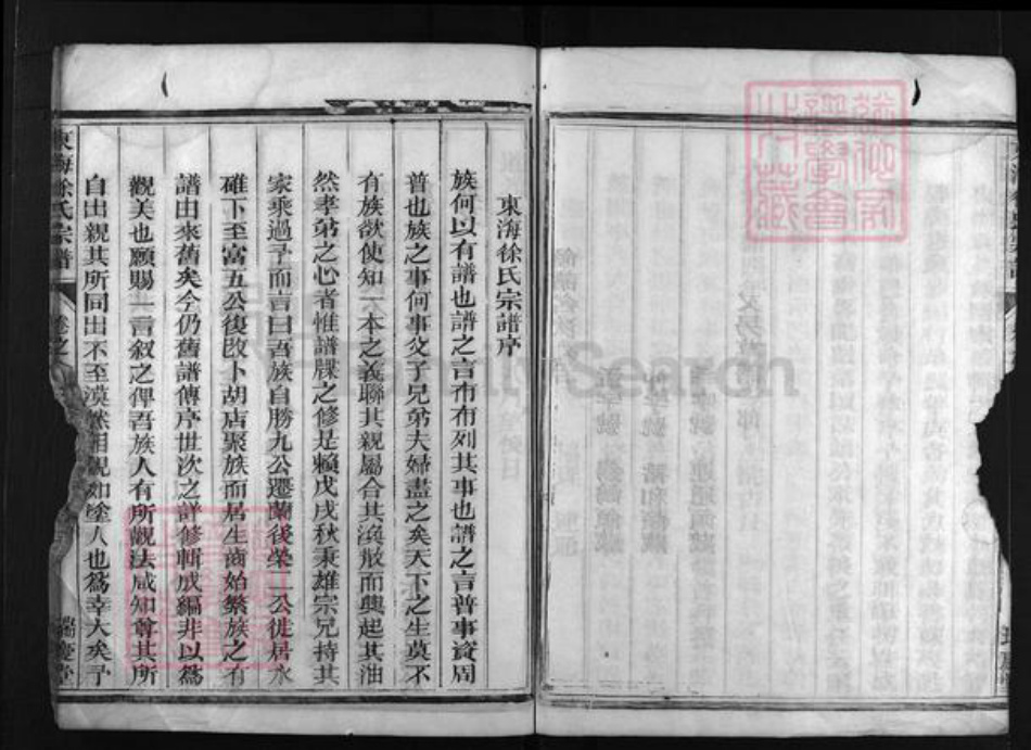 浙江省徐氏族谱-东海徐氏宗谱 [2卷].pdf电子版插图5