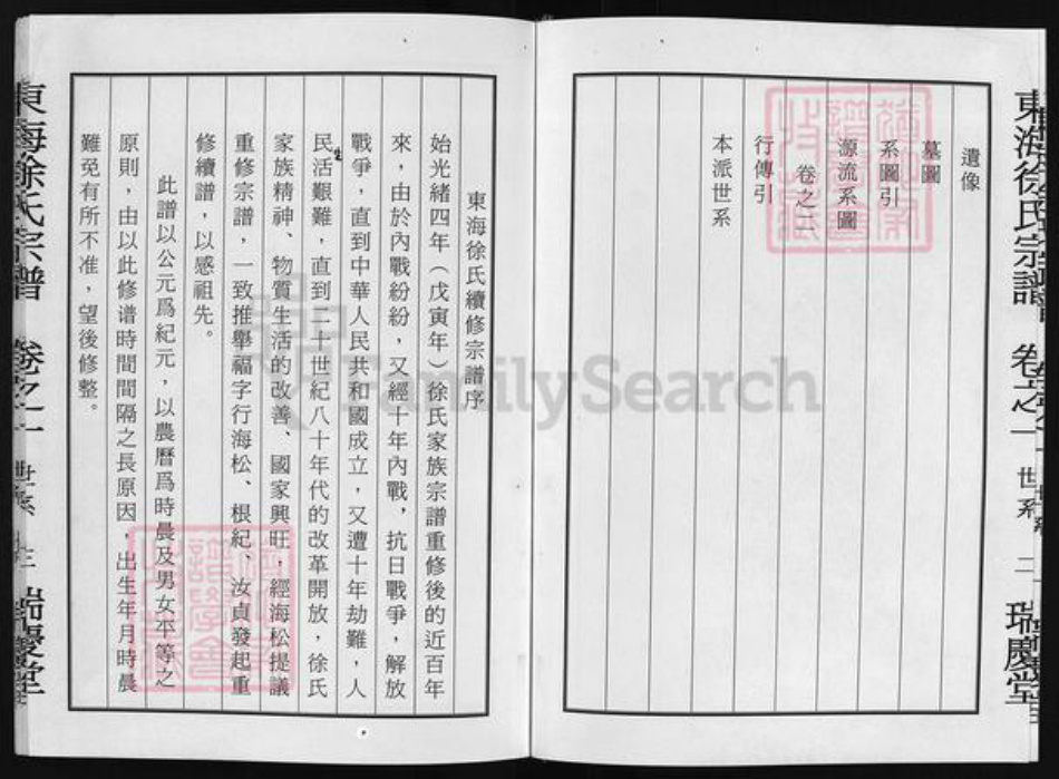 浙江省徐氏族谱-东海徐氏宗谱 [2卷].pdf电子版插图5