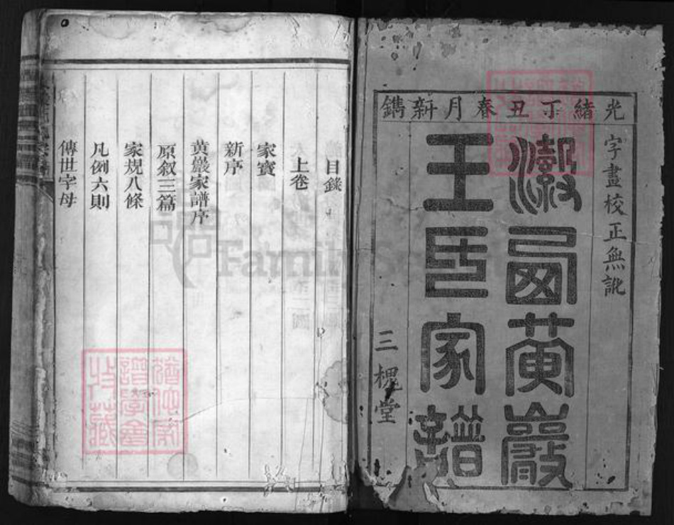 浙江省台州市黄岩区黄岩王氏族谱-黄岩王氏宗谱 [上下卷].pdf电子版插图2