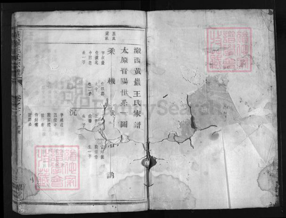 浙江省台州市黄岩区黄岩王氏族谱-黄岩王氏宗谱 [残卷].pdf电子版插图2