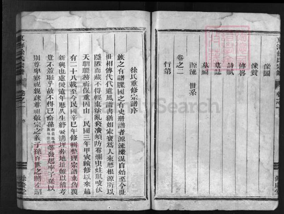 湖南省长沙市李氏族谱-东海徐氏宗谱.pdf电子版插图4 湖南省长沙市李氏族谱-东海徐氏宗谱.pdf电子版插图4