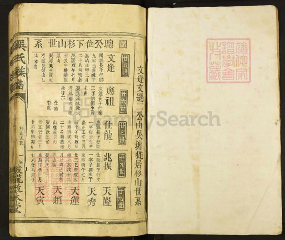 江西省宜春市丰城市张巷镇吴氏敦本堂族谱-吴氏族谱.pdf电子版插图1