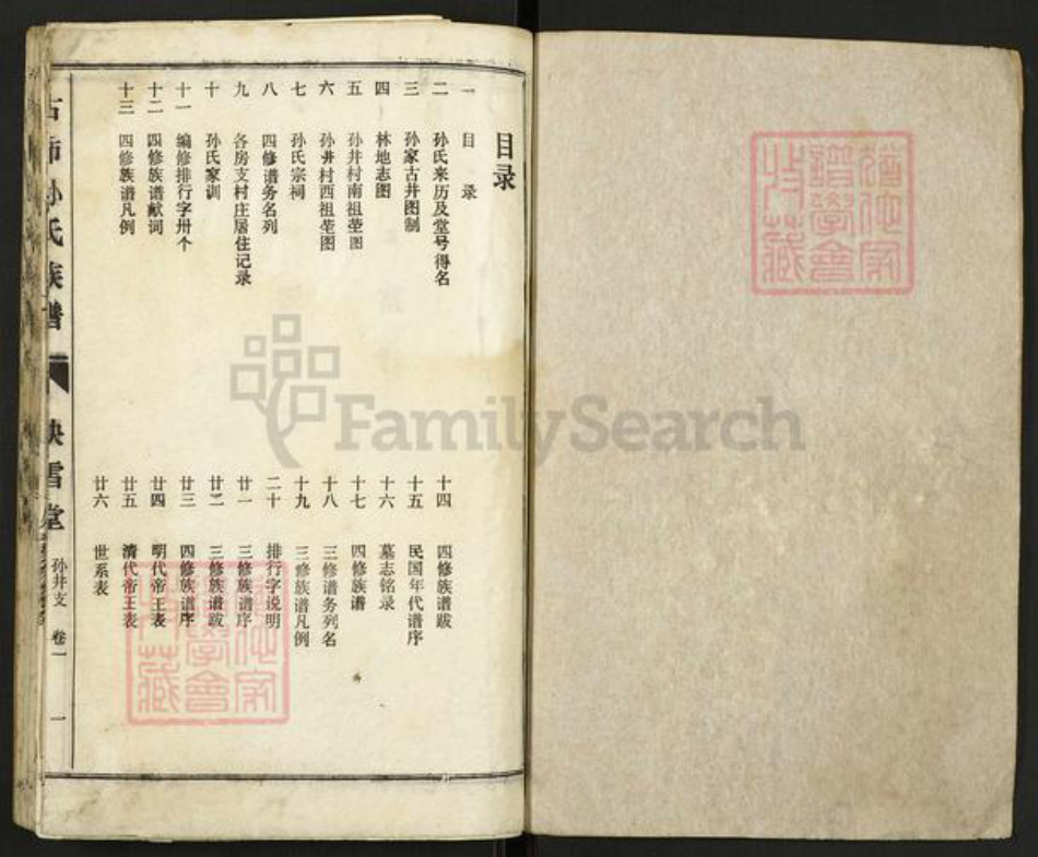 安徽省滁州市明光市孙氏族谱-古沛孙氏族谱.pdf电子版插图1