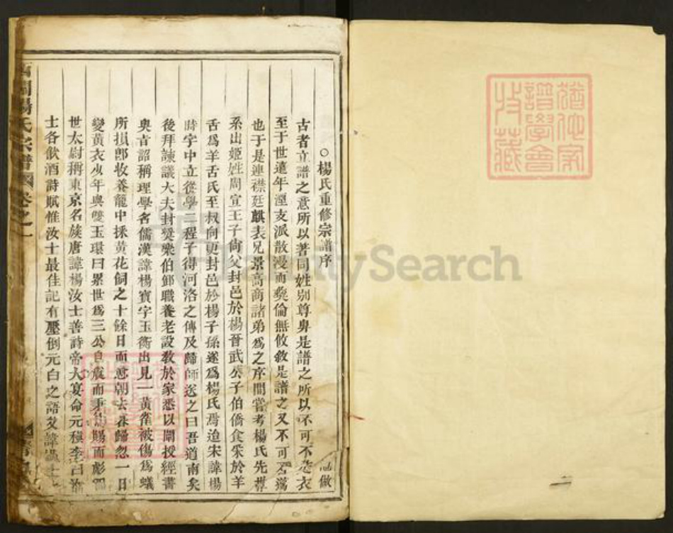 浙江省金华市杨氏族谱-关西杨氏宗谱.pdf电子版插图1 浙江省金华市杨氏族谱-关西杨氏宗谱.pdf电子版插图1