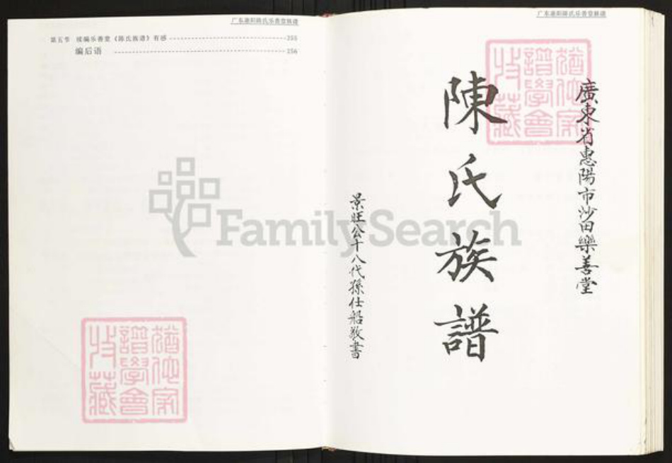 广东省惠州市惠阳区陈氏族谱-广东惠阳陈氏乐善堂族谱.pdf电子版插图4 广东省惠州市惠阳区陈氏族谱-广东惠阳陈氏乐善堂族谱.pdf电子版插图4