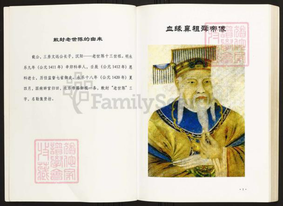 湖北省武汉市蔡甸区陈氏族谱-义门陈氏宗谱.pdf电子版插图3