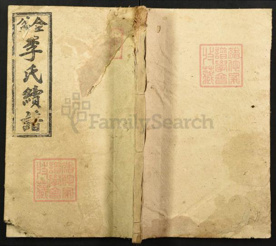 湖南省邵阳市邵东李氏居善堂族谱-金盆李氏续谱.pdf电子版