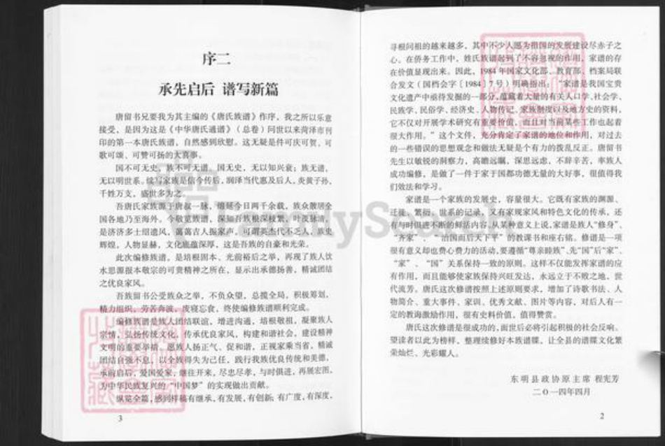 山东省菏泽市东明县唐氏族谱-唐氏族谱.pdf电子版插图5