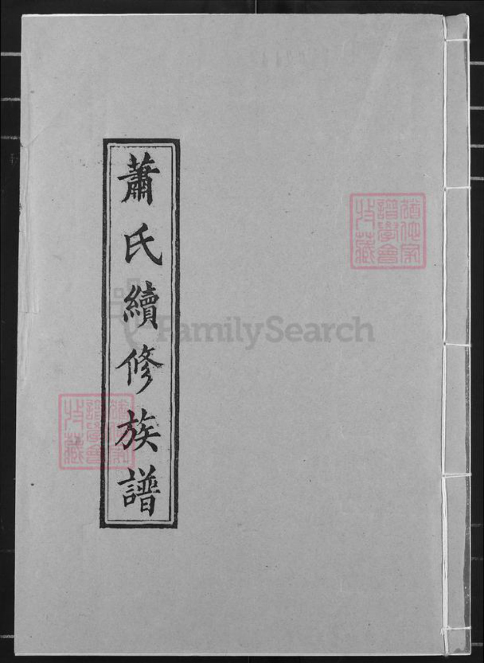 湖南省萧氏经术堂族谱-萧氏续修族谱.pdf电子版