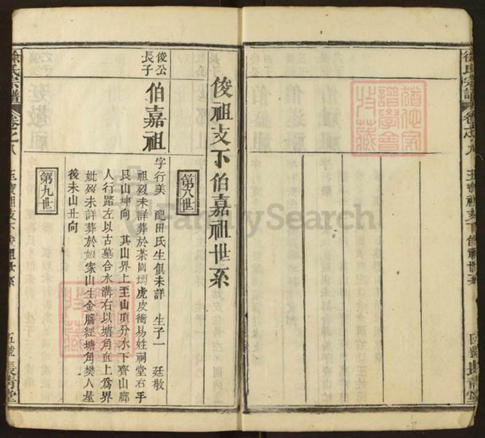 湖北省黄冈市红安县徐氏族谱-徐氏宗谱(长青堂).pdf电子版插图5