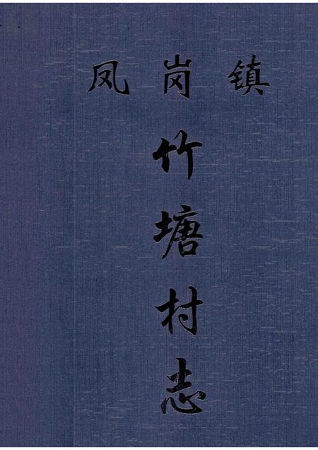 凤岗镇竹塘村志.pdf电子版_广东省志缩略图