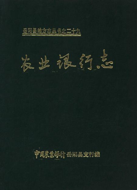岳阳县农业银行志.pdf电子版_湖南省志