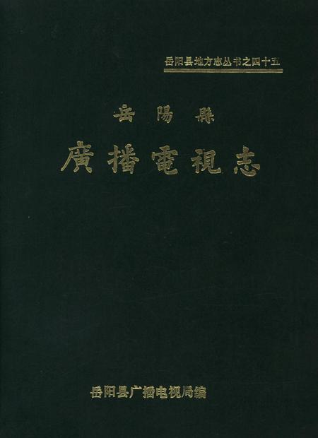 岳阳县广播电视志.pdf电子版_湖南省志