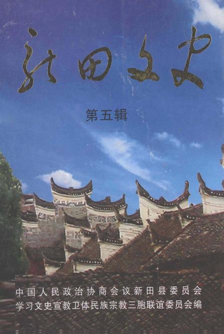 新田文史 （第五辑）.pdf电子版_湖南省志