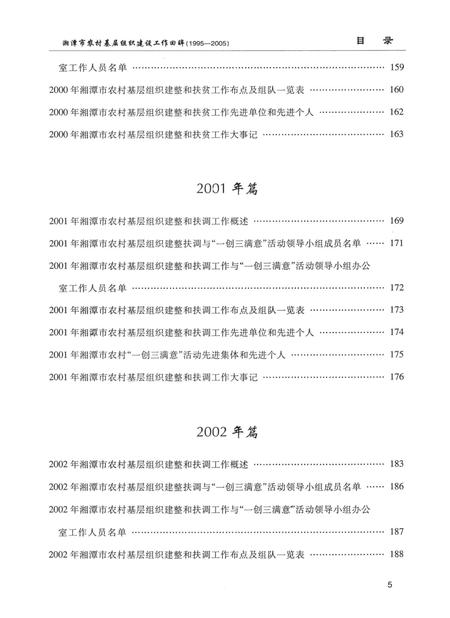 湘潭市农村基层组织建设工作回眸（1995～2005）.pdf电子版_湖南省志