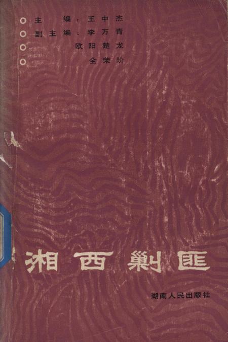湘西剿匪.pdf电子版_湖南省志