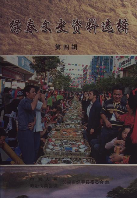 绿春文史资料选辑（第四辑）.pdf电子版_云南省志