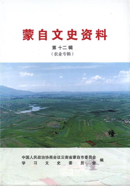 蒙自文史资料（第十二辑）.pdf电子版_云南省志