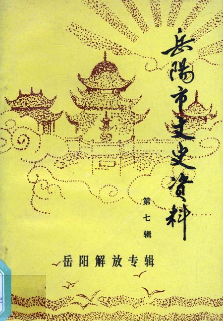 岳阳市文史资料第七辑.pdf电子版_湖南省志