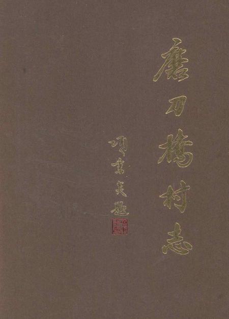 磨刀桥村志.pdf电子版_浙江省志