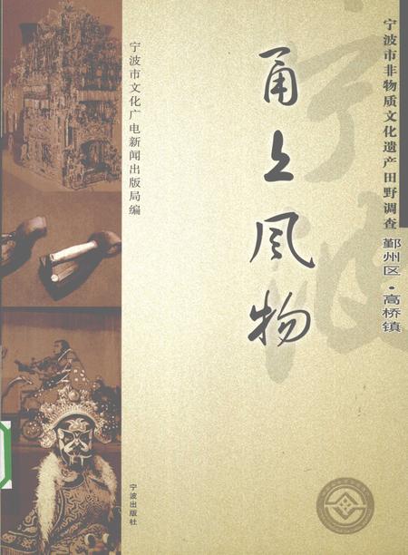 2009-甬上风物  宁波市非物质文化遗产田野调查  鄞州区·高桥镇.pdf电子版_浙江省志