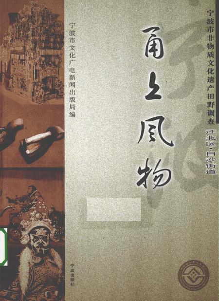 2010-甬上风物  宁波市非物质文化遗产田野调查  江北区·白沙街道.pdf电子版_浙江省志