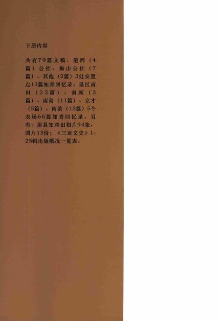 崖县知青史料专辑.下册.pdf电子版_海南省志插图1
