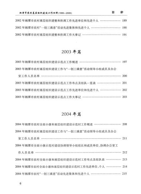 湘潭市农村基层组织建设工作回眸（1995～2005）.pdf电子版_湖南省志插图1