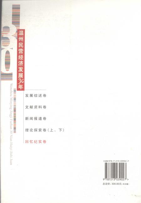 2008-温州民营经济发展30年  回忆纪实卷.pdf电子版_浙江省志插图1