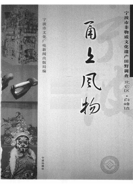 2009-甬上风物  宁波市非物质文化遗产田野调查  北仑区·白峰镇.pdf电子版_浙江省志插图1