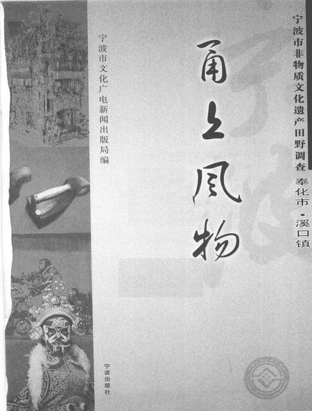 2009-甬上风物  宁波市非物质文化遗产田野调查  奉化市·溪口镇.pdf电子版_浙江省志插图1