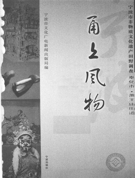 2009-甬上风物  宁波市非物质文化遗产田野调查  奉化市·萧王庙街道.pdf电子版_浙江省志插图1