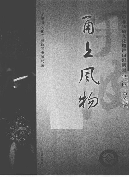 2010-甬上风物  宁波市非物质文化遗产田野调查  江东区·百丈街道.pdf电子版_浙江省志插图1