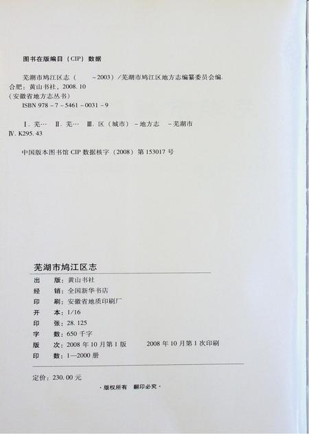 芜湖市鸠江区志（-2003）.pdf电子版_安徽省志插图2